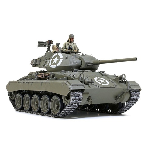 Tamiya M24 Chaffee US Tank European Theatre 1:35 Scale Model Kit 35391