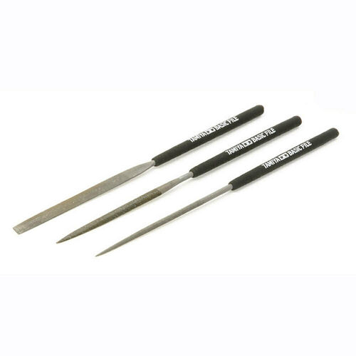 Tamiya Basic File Set (Smoother Double-cut) - modelling tool T74104