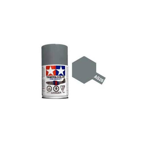 Tamiya Aircraft Spray Paint 100ml Colours - AS-28 Medium Grey