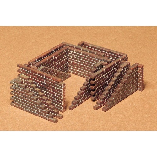 Tamiya 1:35 Military Miniatures Brick Wall Set 35028