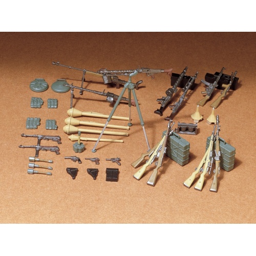 Tamiya 1:35 Military Minatures German Infantry Weapons Set 35111