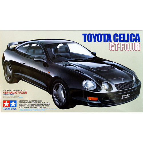 Tamiya Toyota Celica GT-Four 1:24 Scale Model Kit 24133