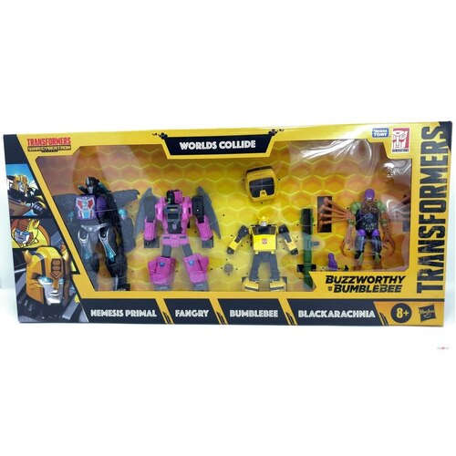 Transformers Buzzworthy Bumblebee Worlds Collide Multipack F0994