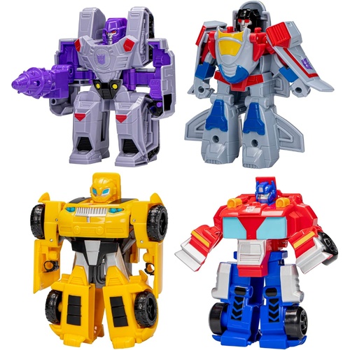 Transformers Heroes vs Villains 4 Pack F7147