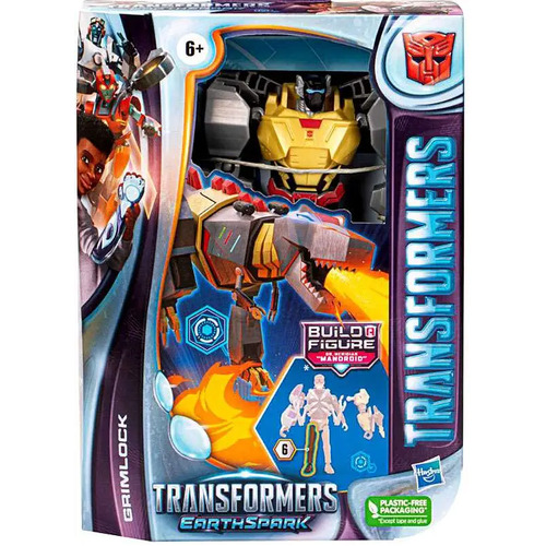 Transformers EarthSpark Deluxe Class Grimlock Action Figure F6231
