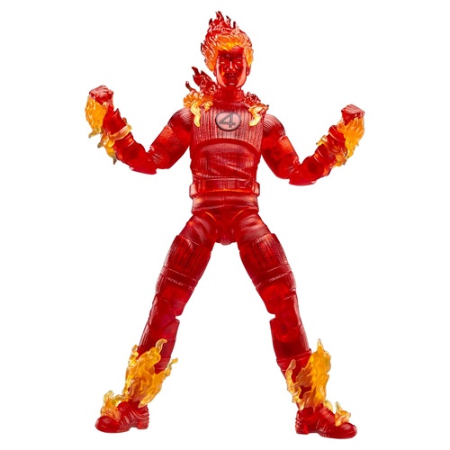 Hasbro Marvel Legends Series The Fantastic 4 First Steps 6" Action Figure - Human Torch G0584