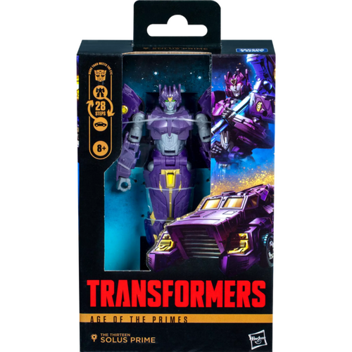 Transformers Age of the Primes Deluxe Class The Thirteen Solus Prime Action Figure G0474