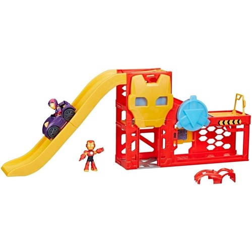 Marvel Iron Man Iron Garage Playset G1260