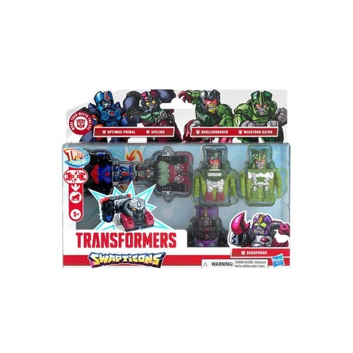 Transformers Swapticons Wild Jungle Mission 5pk G1341