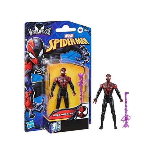 Marvel Spider-Man 4" Figure and Accessory - Miles Moralesr F69005