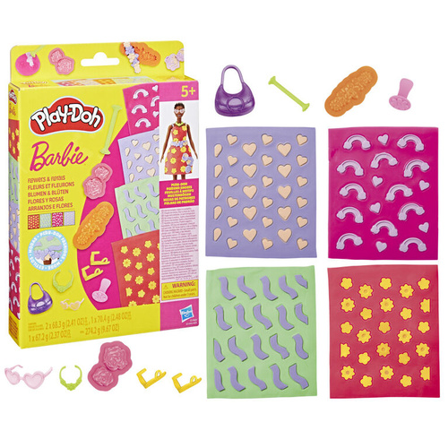 Play-Doh Barbie Designer Patterns Pack - Flowers & Florals G1355