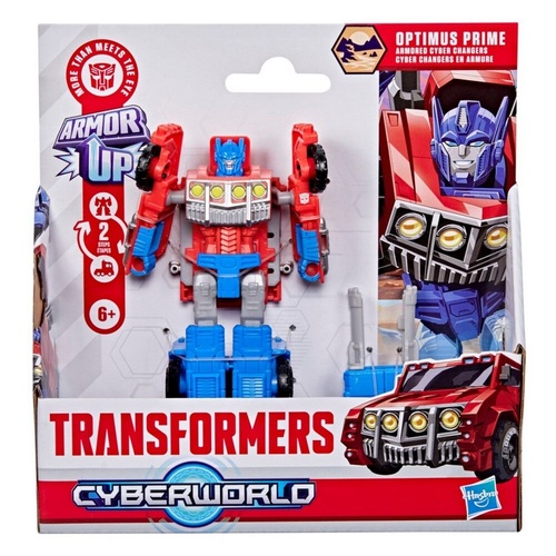 Transformers Cyberworld Armour Up Optimus Prime G0747