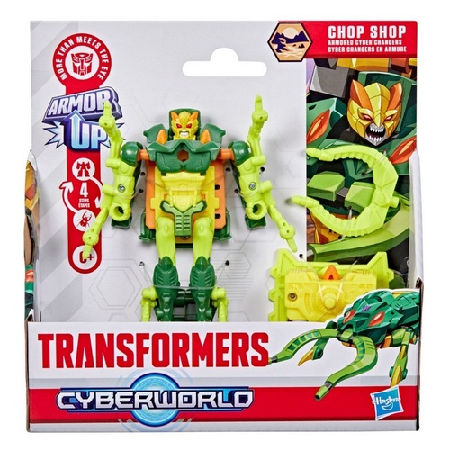 Transformers Cyberworld Armour Up Chop Shop G0747
