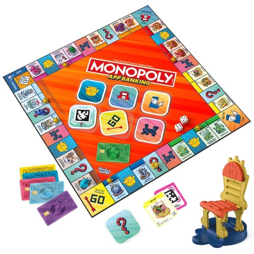 Hasbro Gaming Monopoly App Banking Board Game G1424