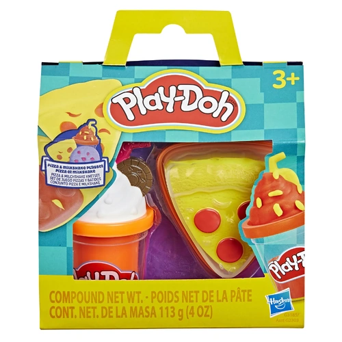Play-Doh Treats to Go Playset - Pizza & Milkshake G2303
