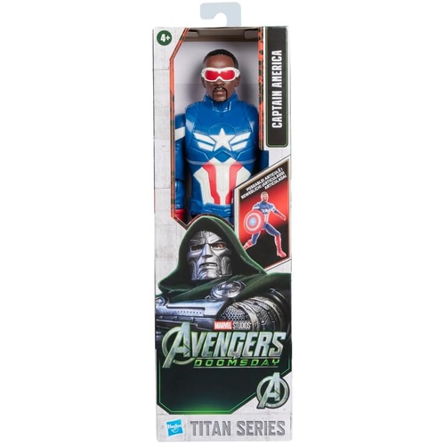 Marvel Avengers Doomsday Titan Series Captain America Action Figure G26515