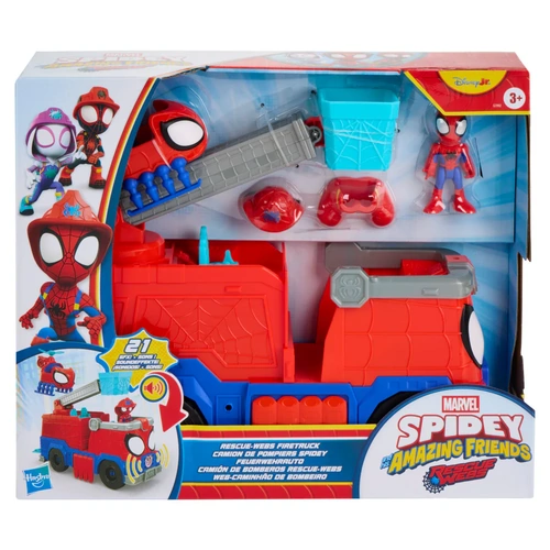 Spidey and His Awesome Friends RESCUE WEBS FIRETRUCK G1992