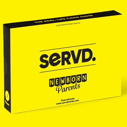 SERVD. - Newborn Parents Card Game G3536