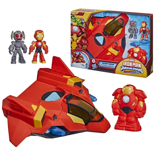 Iron Man and His Awesome Friends Giant Sized ARMOR IRON JET G1994