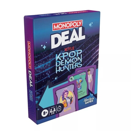 Monopoly Deal K-Pop Demon Hunters Card Game G4498