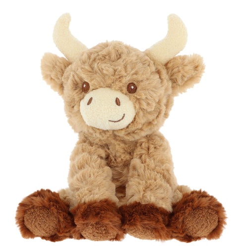 Keel Toys Baby 15cm Hamish Highland Cow Plush Toy 3723