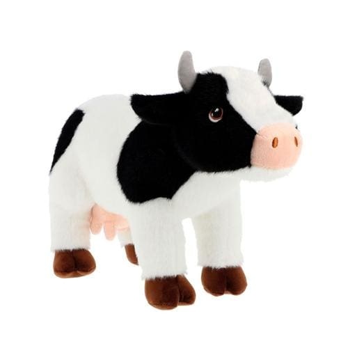 Keeleco 20cm Cow Standing Plush Toy 9772
