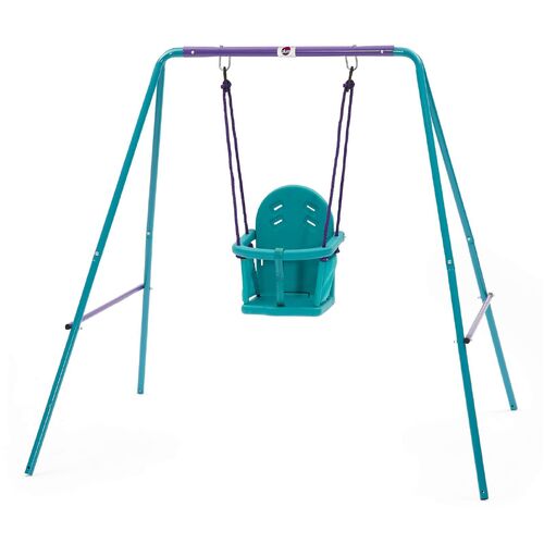 Plum 2-in-1 Swing Set (Purple/Teal)