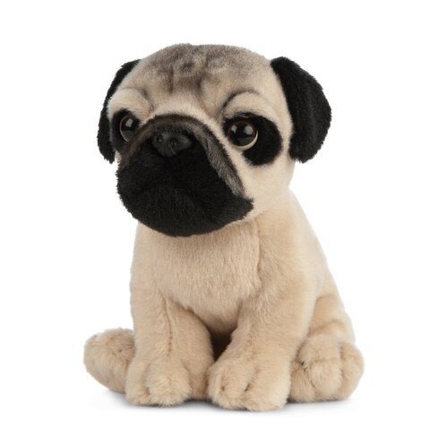 Living Nature Pug Puppy 16cm AN439