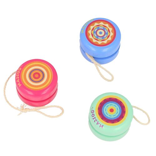 Majigg Wooden Yo-Yo Assorted; One Supplied WD227F