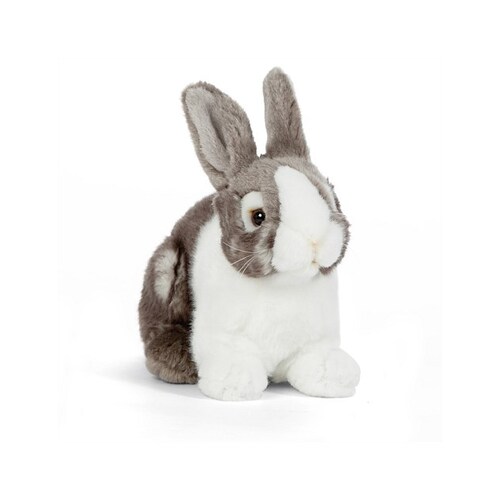 Living Nature Grey Pet Rabbit 18cm AN412G 