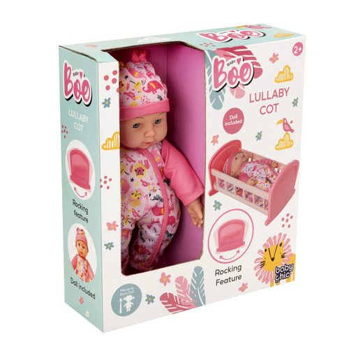 Baby Boo Lullaby Cot & Doll AHTI1424043