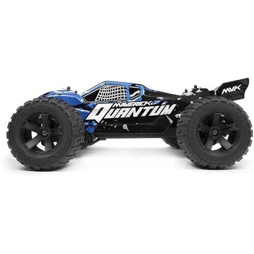 Maverick Quantum XT 1:10 Scale Brushed R/C 4WD Electric Stadium Truck - Blue/Silver 150105