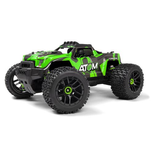 Maverick 1/18 Atom AT1 RTR 4WD Electric R/C Monster Truck - Green MV150568