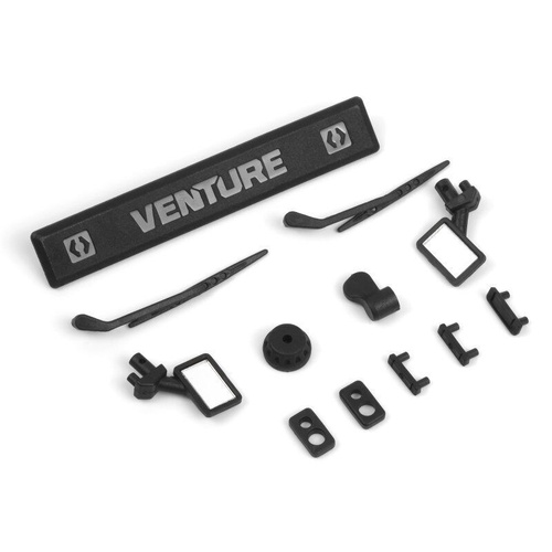HPI Body Accessory Set Type 1 (Black) HPI-160847