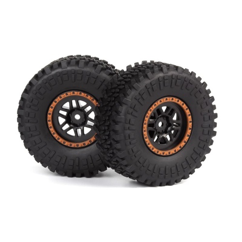 Maverick Assembled Wheel & Tyre (Orange/2pcs) MV150737