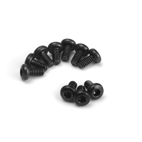 HPI Button Head Screw M2x4mm (Hex Socket/10pcs) HPI-161180