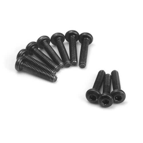 HPI Button Head Screw M2x10mm (Hex Socket/10pcs) HPI-161182