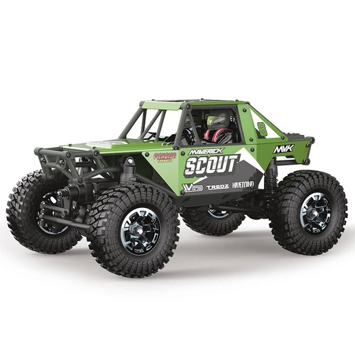 Maverick Scout 24 1:24 Scale RC Rock Crawler - Green