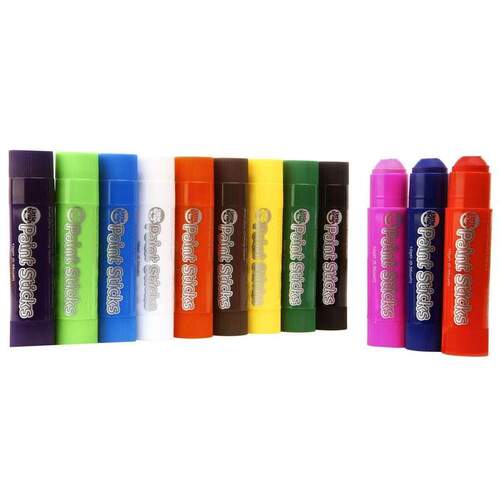Little Brian Paint Sticks 12 Classic Colours LTB101
