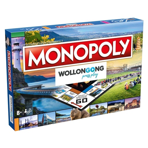 Monolopy Wollongong Edition Board Game 05146