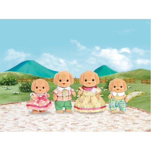 Sylvanian Families Toy Poodle Family SF5259