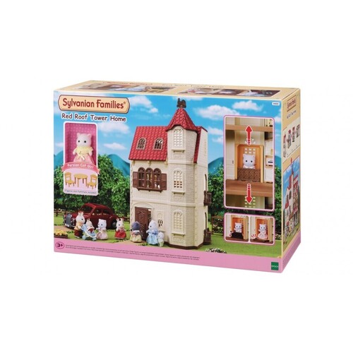 Sylvanian Families Red Roof Tower Home SF5400