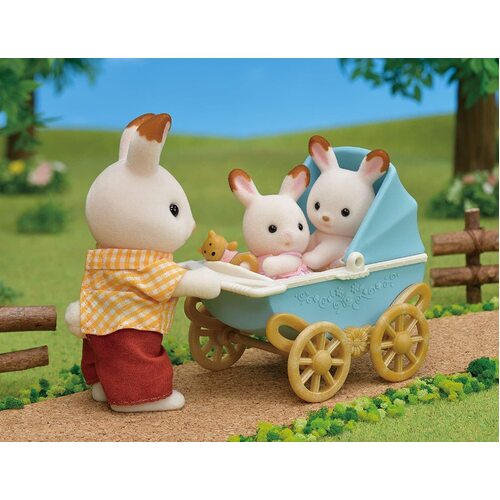Sylvanian Families Chocolate Rabbit Twins Set SF5432