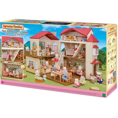 Sylvanian Families Red Roof Country Home with Attic SF5708