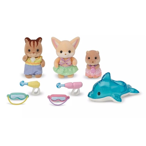 Sylvanian Families Nursery Friends Pool Fun Trio SF5749