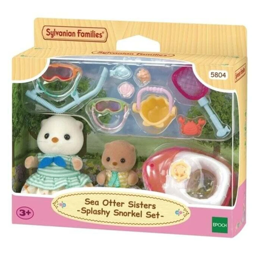 Sylvanian Families Sea Otter Sisters Splashy Snorkel Set SF5804
