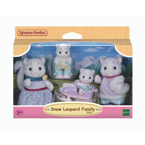 Sylvanian Families Snow Leopard Family SF5814