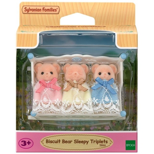 Sylvanian Families Biscuit Bear Sleepy Triplets SF5866