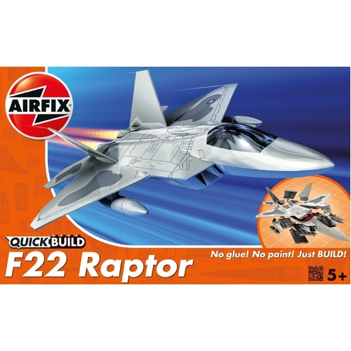 Airfix QuickBuild Lockheed Martin F-22 Raptor J6005