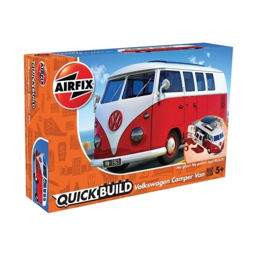 Airfix QuickBuild Volkswagen Camper Van model building kit J6017